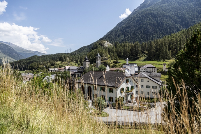 Susch unterhalb des Flüelapass
