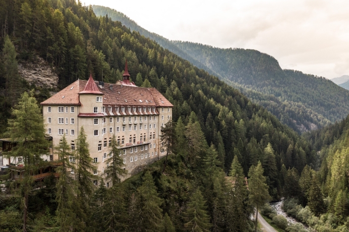 Das Kurhaus im Val Sinestra