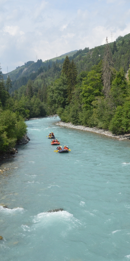 Rafting Nairs Engadin