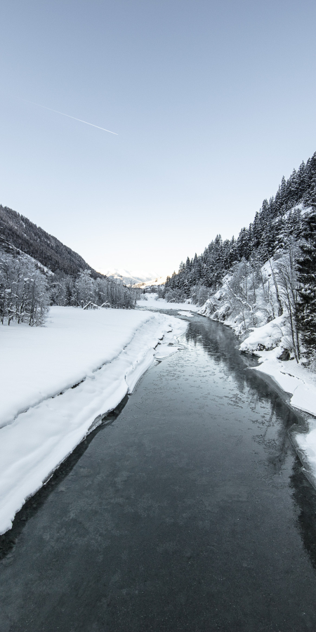 Der Inn im Winter