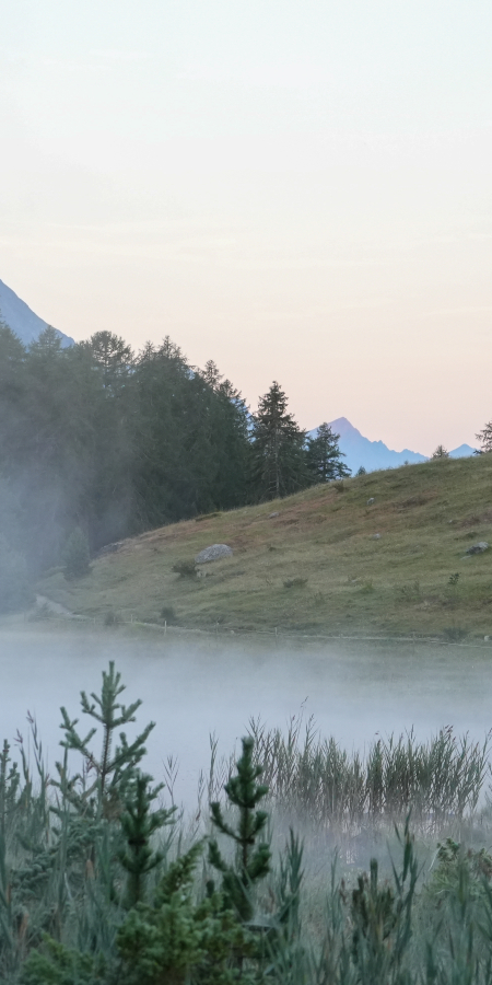 Einer von Rolfs Lieblingsorten: Der Lai Nair im Unterengadin. Foto: Michelle Zbinden Einer von Rolfs Lieblingsorten: Der Lai Nair im Unterengadin.