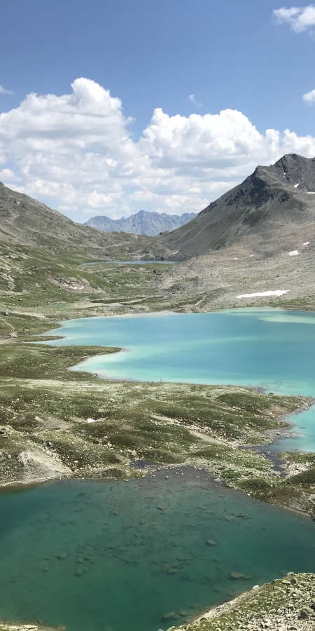 Ausblick auf die Jöriseen