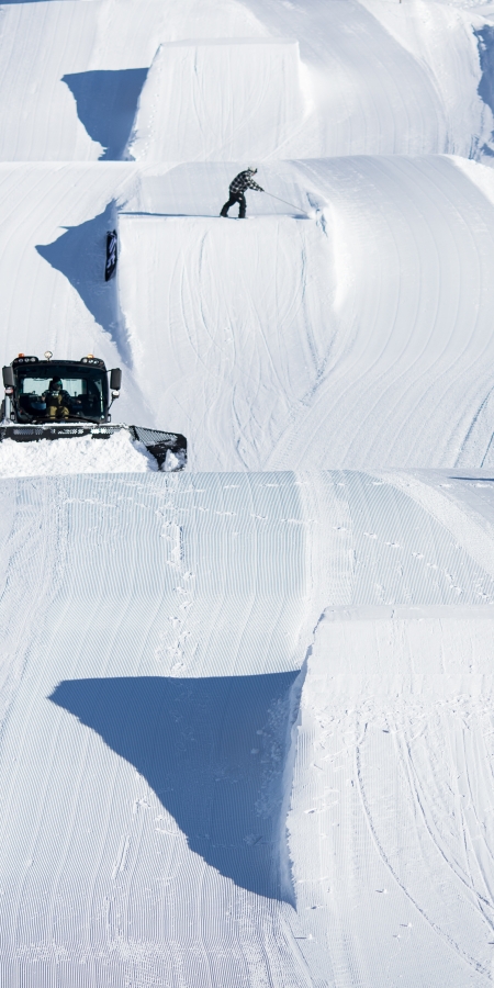 Der Snowpark Scuol im Unterengadin, Schweiz. Bild: Dominik Täuber Der Snowpark Scuol im Unterengadin, Schweiz. Bild: Dominik Täuber