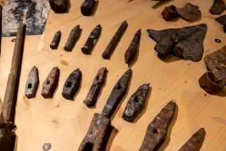 Earlier utensils of the miners.