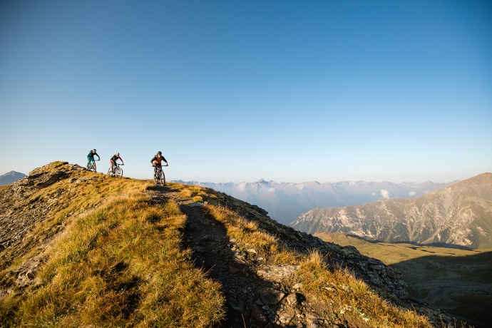 Mountainbiken im Unterengadin Mountainbiken im Unterengadin