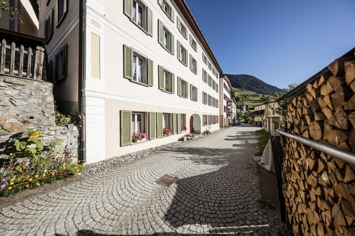 Im Dorfzentrum