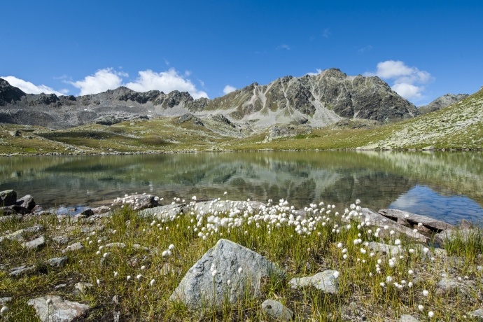 Wanderung zu den Macunseen im Schweizerischen Nationalpark.