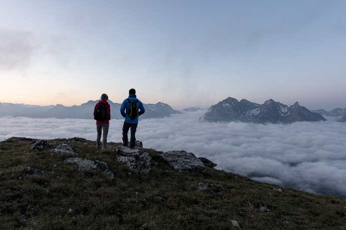 Wanderung zum Muot da l'Hom – © Andrea Badrutt, Chur Wanderung zum Muot da l'Hom – © Andrea Badrutt, Chur
