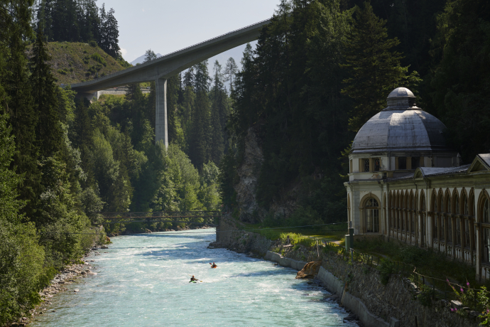 Kanufahrt auf dem Inn © Stefan Schlumpf Kanufahrt auf dem Inn