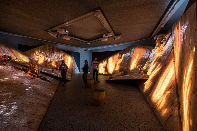 Ausstellung im Nationalparkzentrum Zernez