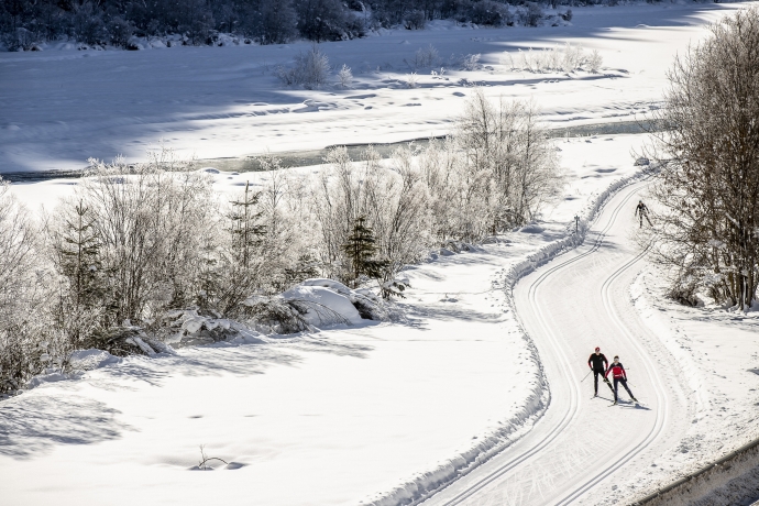 Langlaufen im Unterengadin Langlaufen im Unterengadin