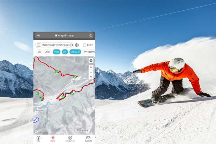 Interactive piste map - open lifts | Engadin Scuol Zernez